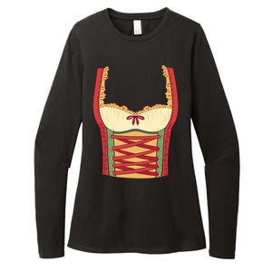 Oktoberfest Woman Costume Womens CVC Long Sleeve Shirt