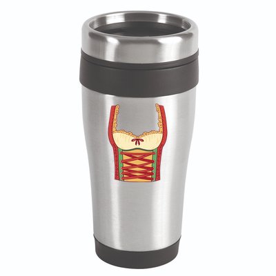 Oktoberfest Woman Costume 16oz Travel Tumbler