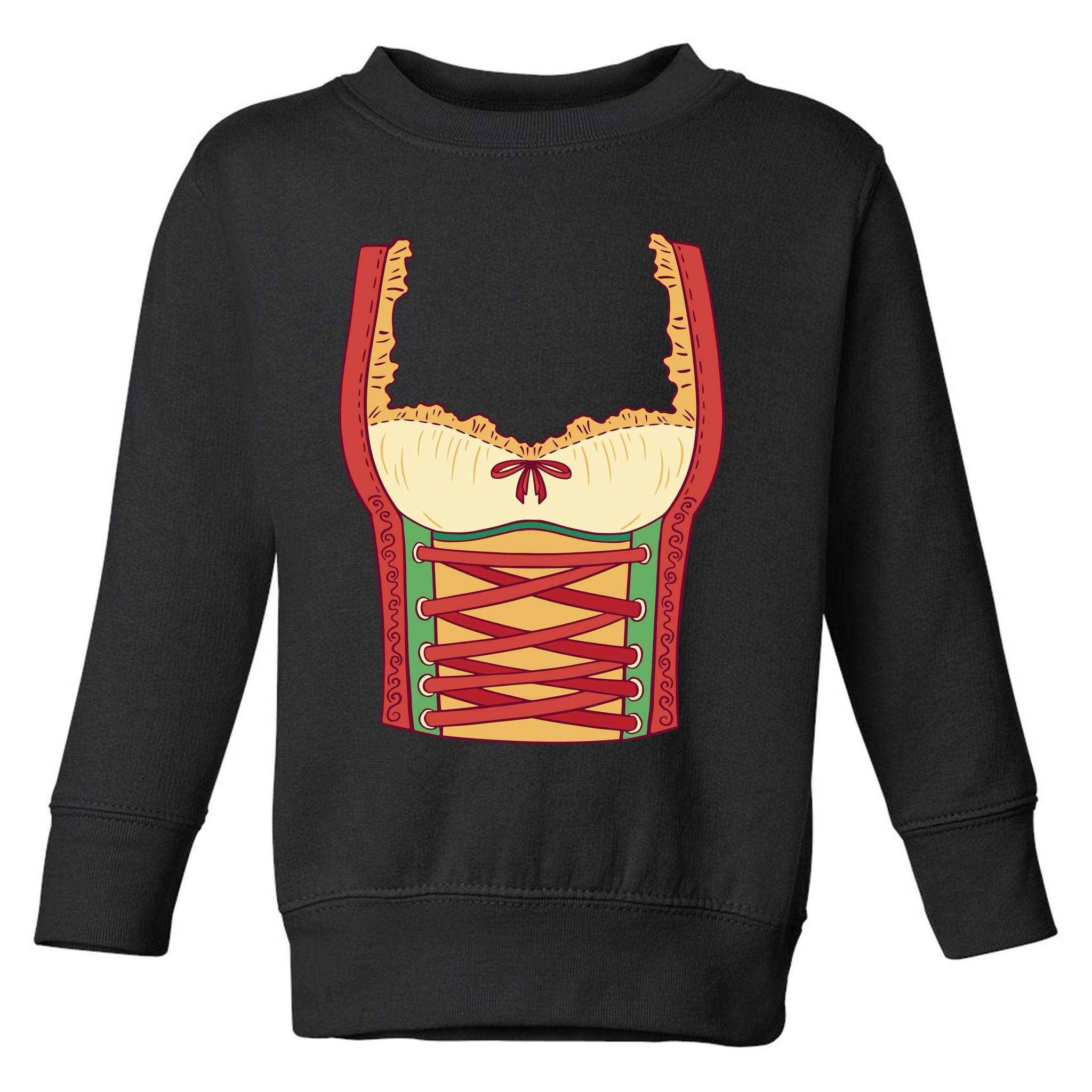 Oktoberfest Woman Costume Toddler Sweatshirt