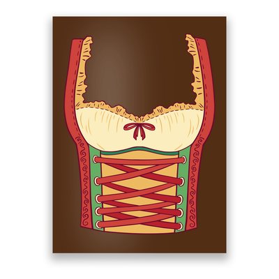 Oktoberfest Woman Costume Poster