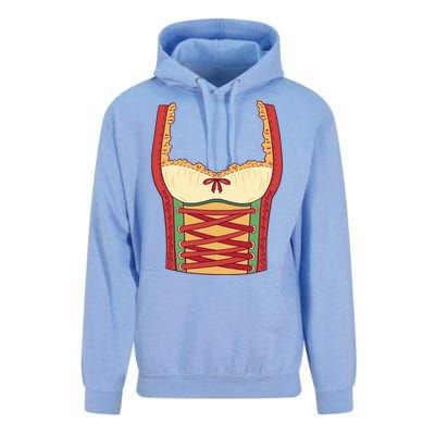 Oktoberfest Woman Costume Unisex Surf Hoodie