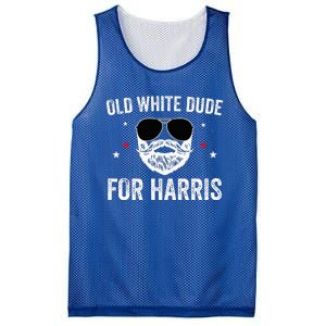 Old White Dude For Harris Comma La 2024 White Beard Premium Mesh Reversible Basketball Jersey Tank