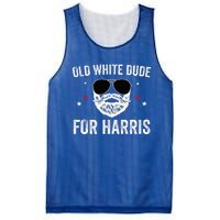 Old White Dude For Harris Comma La 2024 White Beard Premium Mesh Reversible Basketball Jersey Tank