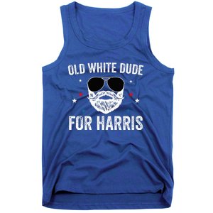 Old White Dude For Harris Comma La 2024 White Beard Premium Tank Top