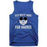 Old White Dude For Harris Comma La 2024 White Beard Premium Tank Top