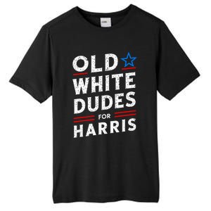 Old White Dudes For Harris Kamala 2024 Tall Fusion ChromaSoft Performance T-Shirt