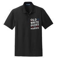 Old White Dudes For Harris Kamala 2024 Dry Zone Grid Polo