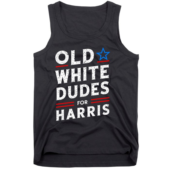 Old White Dudes For Harris Kamala 2024 Tank Top