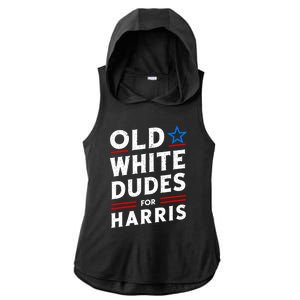 Old White Dudes For Harris Kamala 2024 Ladies PosiCharge Tri-Blend Wicking Draft Hoodie Tank