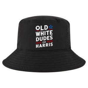 Old White Dudes For Harris Kamala 2024 Cool Comfort Performance Bucket Hat