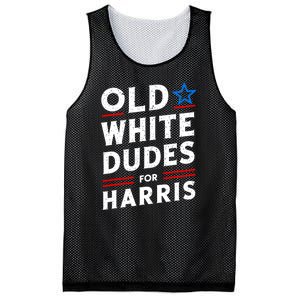 Old White Dudes For Harris Kamala 2024 Mesh Reversible Basketball Jersey Tank