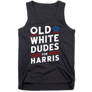 Old White Dudes For Harris Kamala 2024 Tank Top