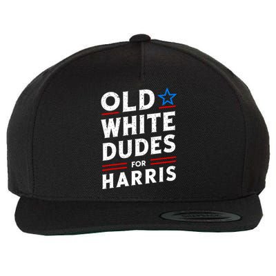 Old White Dudes For Harris Kamala 2024 Wool Snapback Cap