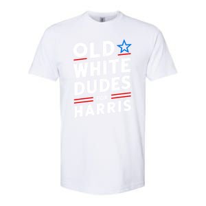 Old White Dudes For Harris Kamala 2024 Softstyle CVC T-Shirt