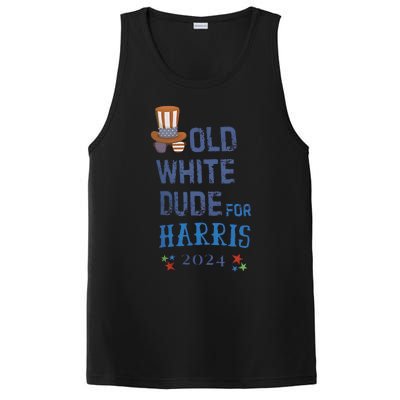 Old White Dude For Kamala Harris President 2024 PosiCharge Competitor Tank