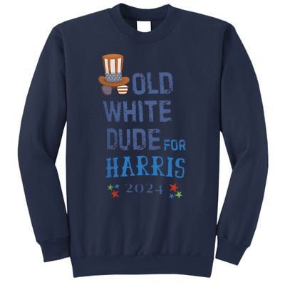 Old White Dude For Kamala Harris President 2024 Sweatshirt