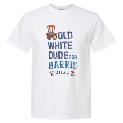 Old White Dude For Kamala Harris President 2024 Garment-Dyed Heavyweight T-Shirt