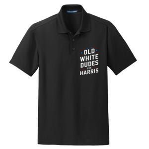 Old White Dudes For Harris Kamala 2024 Dry Zone Grid Polo