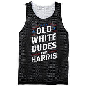 Old White Dudes For Harris Kamala 2024 Mesh Reversible Basketball Jersey Tank