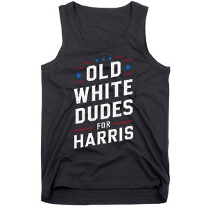 Old White Dudes For Harris Kamala 2024 Tank Top