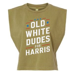 Old White Dudes For Harris Kamala 2024 Garment-Dyed Women's Muscle Tee