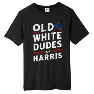 Old White Dudes For Harris Kamala 2024 Tall Fusion ChromaSoft Performance T-Shirt