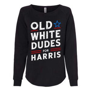 Old White Dudes For Harris Kamala 2024 Womens California Wash Sweatshirt