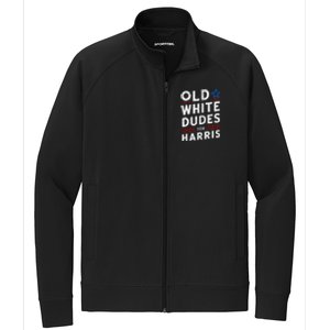 Old White Dudes For Harris Kamala 2024 Stretch Full-Zip Cadet Jacket