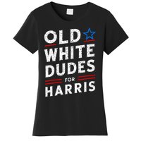 Old White Dudes For Harris Kamala 2024 Women's T-Shirt