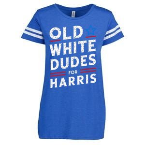 Old White Dudes For Harris Kamala 2024 Enza Ladies Jersey Football T-Shirt