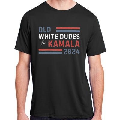 Old White Dudes For Kamala Adult ChromaSoft Performance T-Shirt