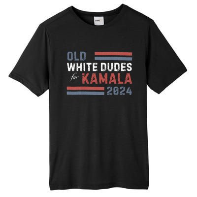 Old White Dudes For Kamala Tall Fusion ChromaSoft Performance T-Shirt