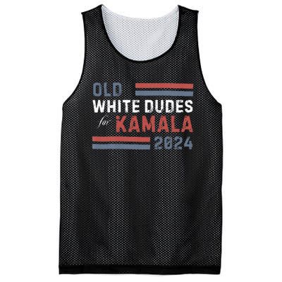 Old White Dudes For Kamala Mesh Reversible Basketball Jersey Tank