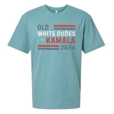 Old White Dudes For Kamala Sueded Cloud Jersey T-Shirt