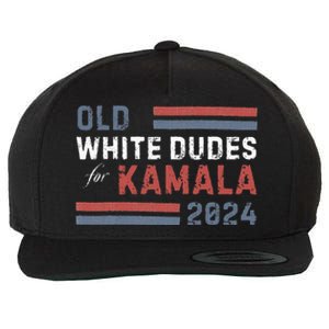 Old White Dudes For Kamala Wool Snapback Cap