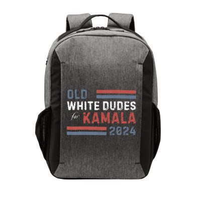 Old White Dudes For Kamala Vector Backpack