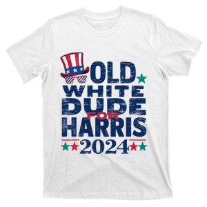 Old White Dude For Kamala Harris First Female President T-Shirt