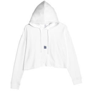 Old White Dude For Kamalaharris First Female President Crop Fleece Hoodie