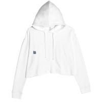 Old White Dude For Kamalaharris First Female President Crop Fleece Hoodie