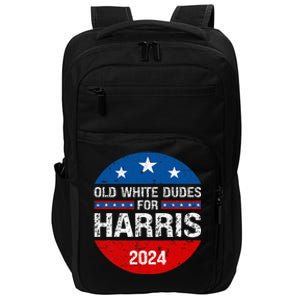 Old White Dudes For Harris 2024 Impact Tech Backpack