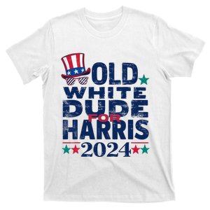 Old White Dude For Kamalaharris First Female President T-Shirt