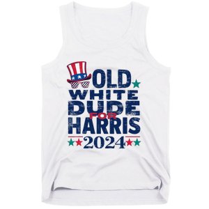 Old White Dude For Kamalaharris First Female President Tank Top