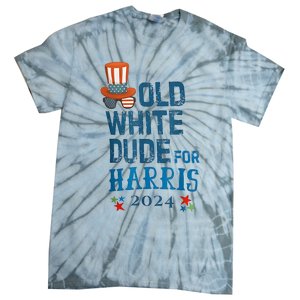 Old White Dude For Kamalaharris President 2024 Tie-Dye T-Shirt