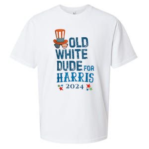 Old White Dude For Kamalaharris President 2024 Sueded Cloud Jersey T-Shirt