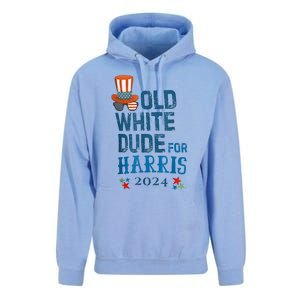 Old White Dude For Kamalaharris President 2024 Unisex Surf Hoodie