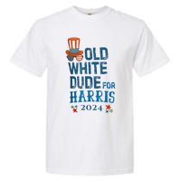 Old White Dude For Kamalaharris President 2024 Garment-Dyed Heavyweight T-Shirt