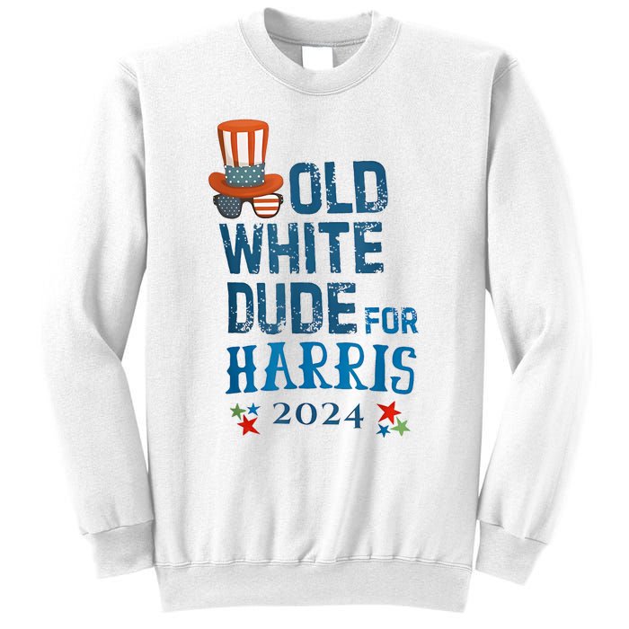 Old White Dude For Kamalaharris President 2024 Sweatshirt