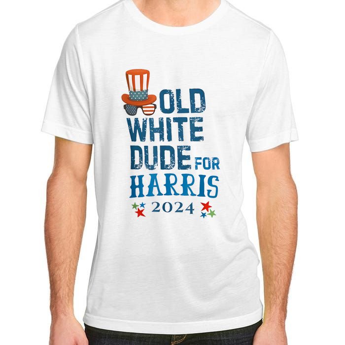 Old White Dude For Kamalaharris President 2024 Adult ChromaSoft Performance T-Shirt