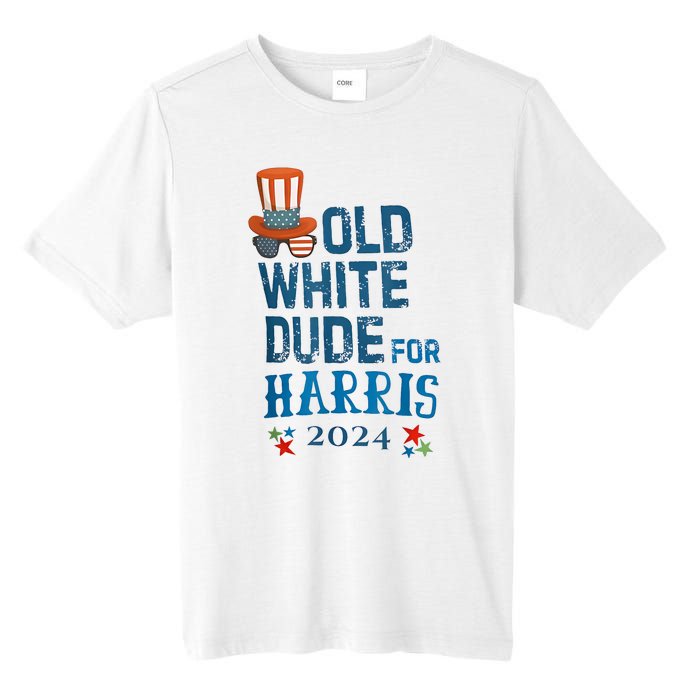 Old White Dude For Kamalaharris President 2024 Tall Fusion ChromaSoft Performance T-Shirt