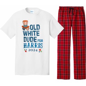 Old White Dude For Kamalaharris President 2024 Pajama Set